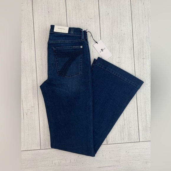 7 For All Mankind Denim - 7 For All Mankind Tailorless Dojo Jeans NWT Size 27 7FAMK